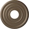 Ekena Millwork Valeriano Ceiling Medallion (Fits Canopies up to 6 1/4"), 12 1/8"OD x 3 5/8"ID x 3/4"P, Warm Silver CM12VAWSS - alternate 1